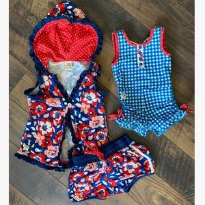 Wildflowers Size 2 Swimsuit Cover Up